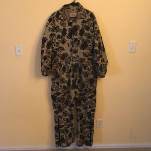 Vintage Walls Blizzard Pruf Camo Coveralls